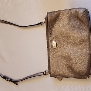 Coach crossbody gold